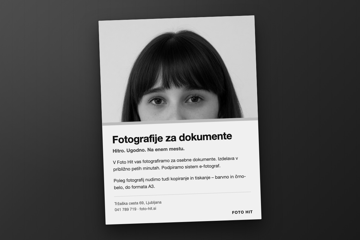 Črno-beli tisk istega dokumenta